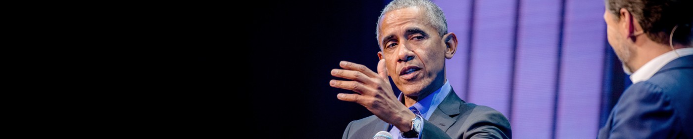 Obama over verandering en leiderschap